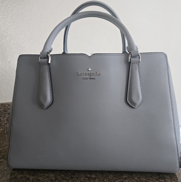 kate spade Handbags - Kate Spade, dusty blue satchel